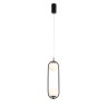 SL395.403.02 Подвес ST-Luce Черный/Белый LED 2*8W 4000K