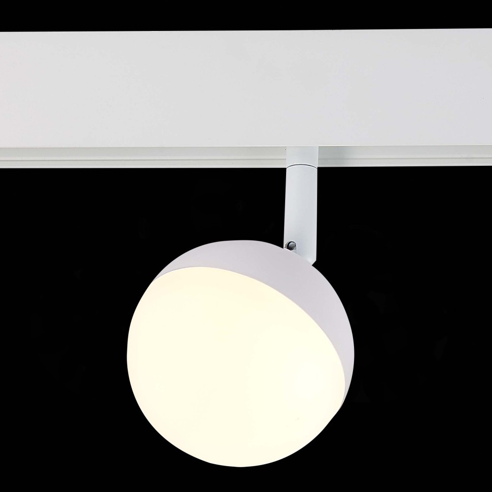 ST358.536.07 Магнитный трековый светильник Белый LED 1*7W 3000K 520Lm Ra>80 120° IP20 L120xW90xH192