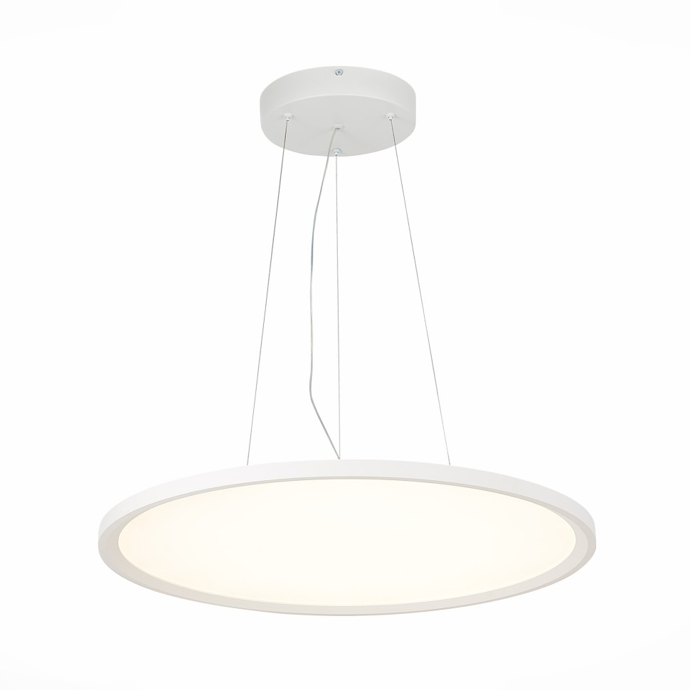 ST602.543.56 Светильник подвесной Белый LED 1*56W 4000K 5 040Lm Ra>80 120 IP20 D600xH35 185-265V