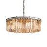 Люстра Delight Collection KR0387P-10B chrome/amber