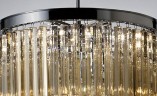 Люстра Delight Collection KR0387P-10B chrome/amber