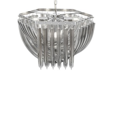 Подвесной светильник Lumina Deco Boscone LDP 7044-550 CHR+GY