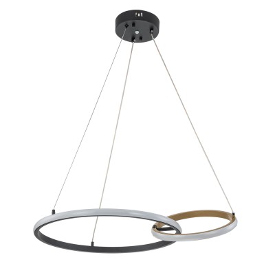 Светильники Подвесные Escada 10230/2 LED*55W Black/Gold