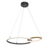 Светильники Подвесные Escada 10230/2 LED*55W Black/Gold
