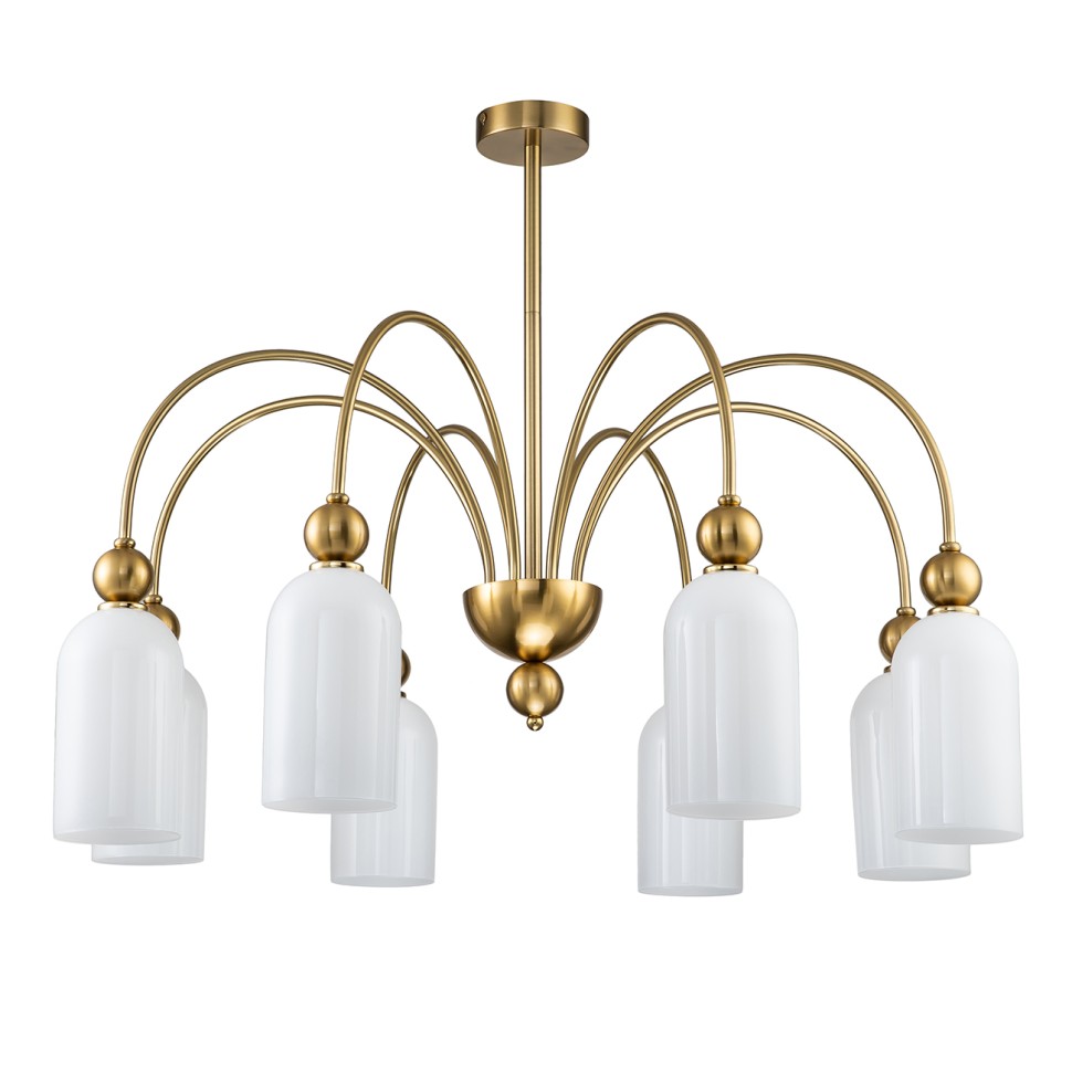 Люстры На штанге Escada 686/8PL E14*60W Copper