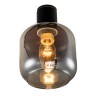 Настенные светильники Споты Escada 10177/1A E14*40W Black/Chrome/Wood
