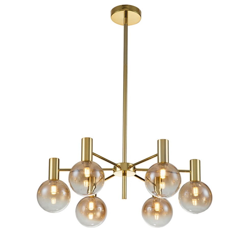 INDIGO Светильник на штанге COLLANA 13015/6R Gold