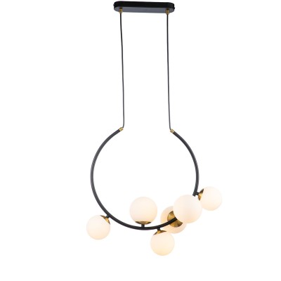 INDIGO Подвесной светильник NUVOLE 11002/6P Black