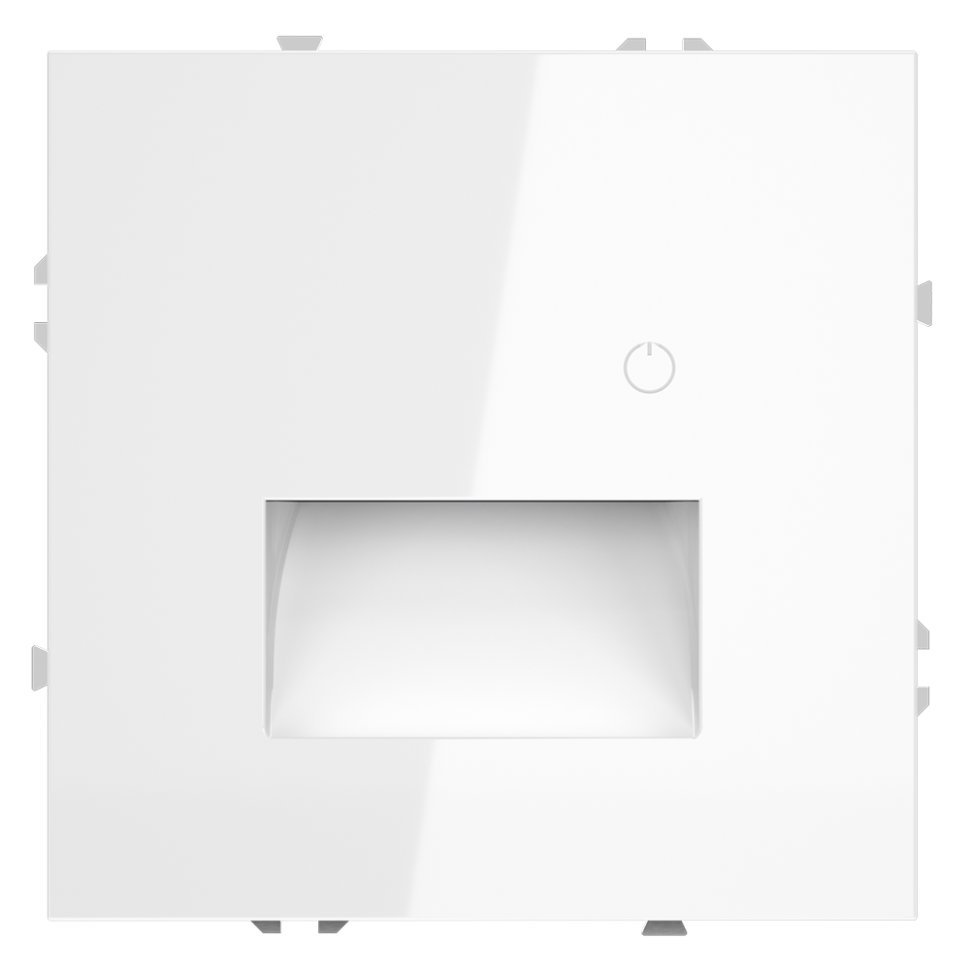 Подсветка светодиодная встраиваемая VOLTUM S70 с датчиком, (белый глянцевый)