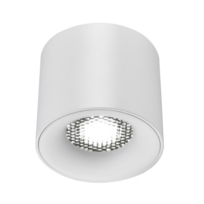 ST761.533.10 Светильник потолочный белый LED 1*10W 3000K 530Lm Ra 36° IP20 D80xH70 170-240VV