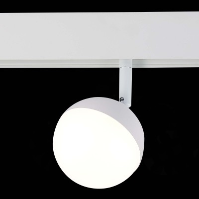 ST358.546.07 Магнитный трековый светильник белый LED 1*7W 4000K 520Lm Ra&gt;80 120° IP20 L120xW90xH192