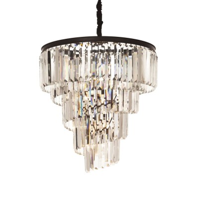 Люстра Delight Collection KR0262P-10 black/clear