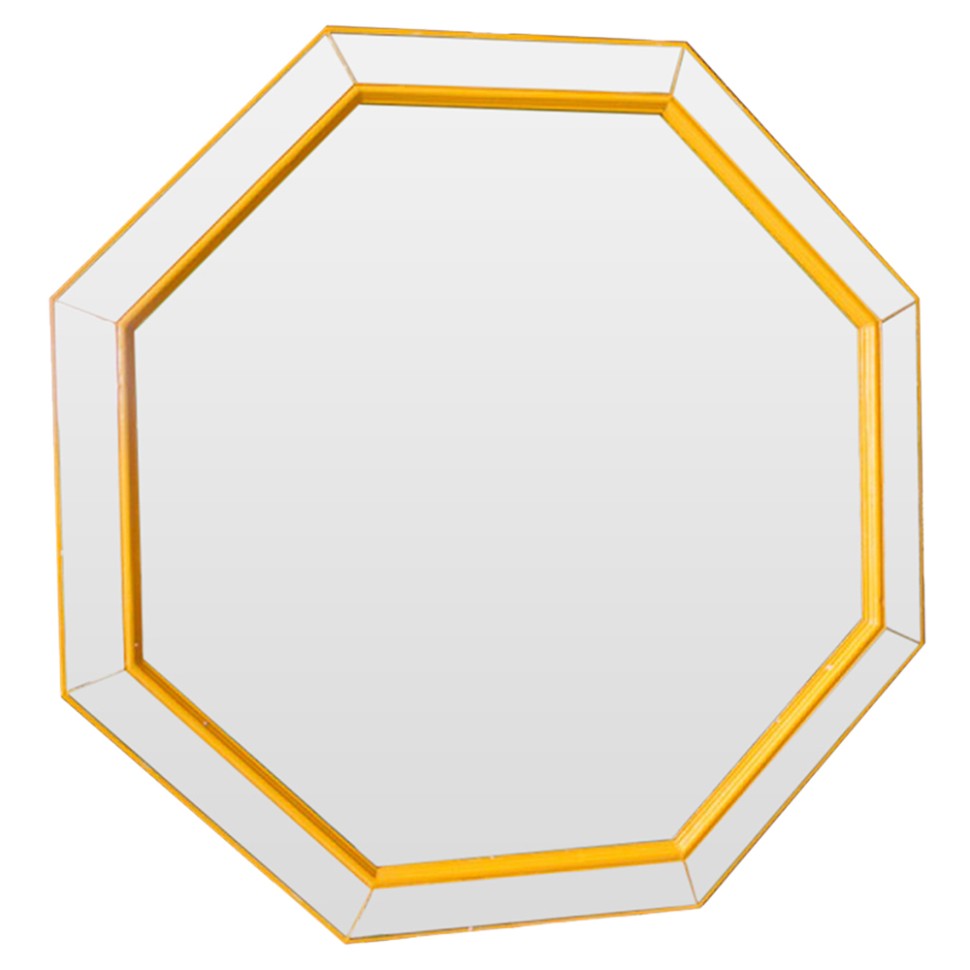 Зеркало BountyHome Yellow Octagon mv105