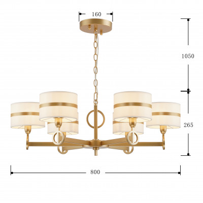 Подвесная люстра Favourite 2634-6P