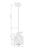 Подвесной светильник Maytoni MOD001PL-01CFL