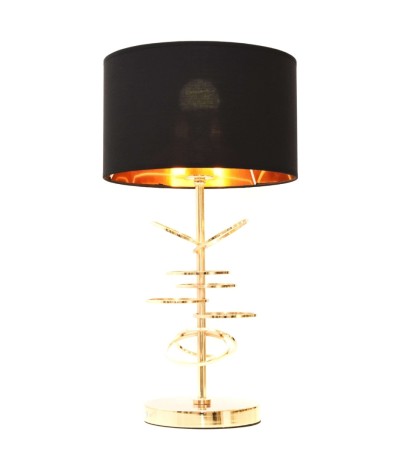 Настольная лампа Lumina Deco Milari LDT 5530 F.GD+BK