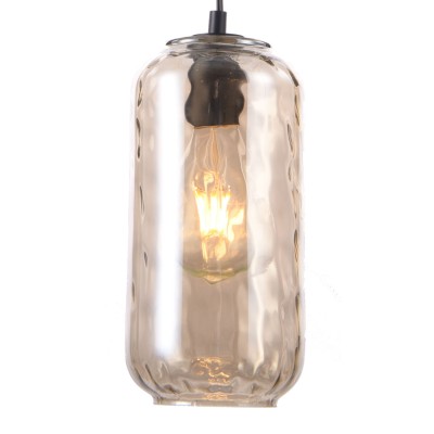 Светильники Подвесные Escada 10177/1S E27*60W Black/Cognac