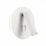 SL1586.513.01 Светильник настенный Белый LED 1*8W 3000K 624Lm Ra>80 24° IP20 L-xW155xH155 170-240V