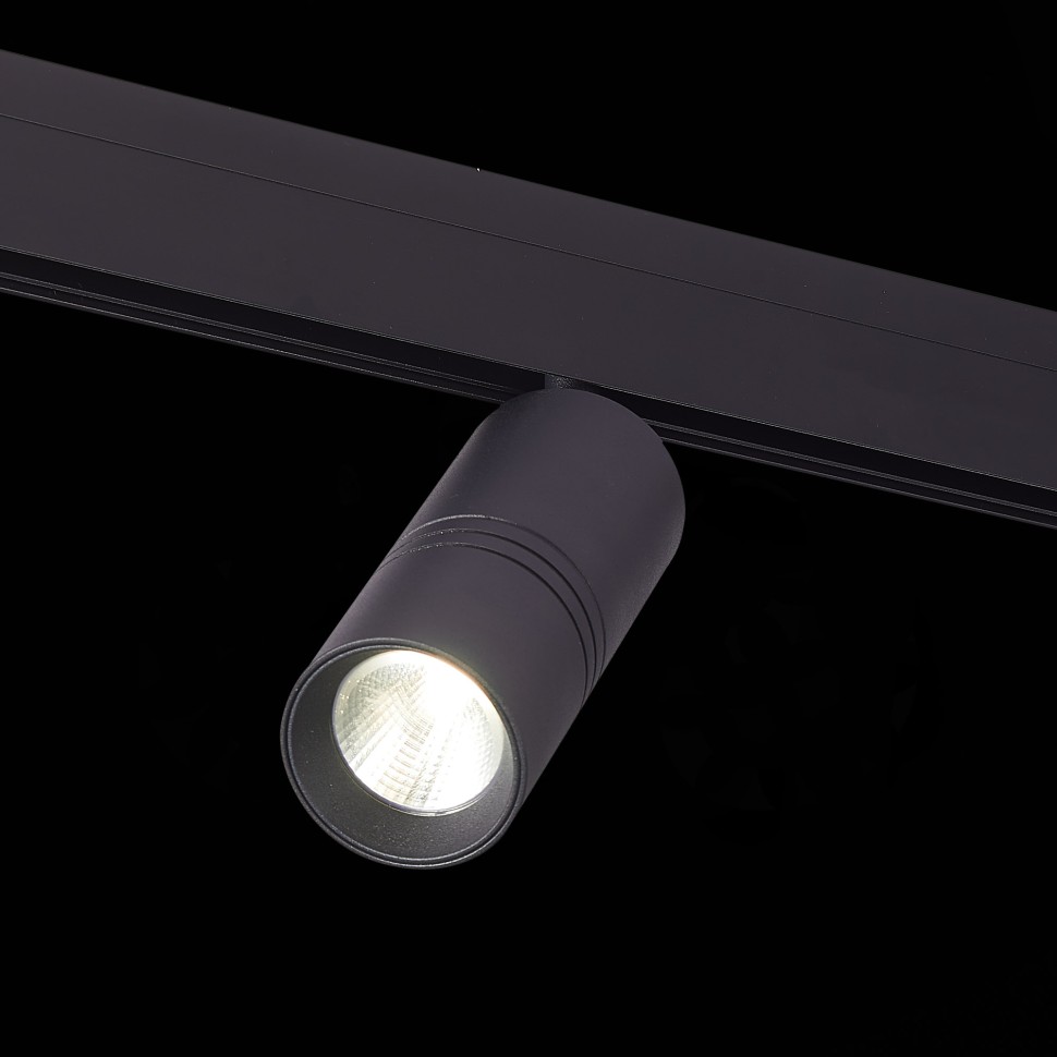 ST365.436.18 Магнитный трековый светильник Черный LED 1*18W 3000K 1 530Lm Ra>90 36° IP20 L-xW60xH148