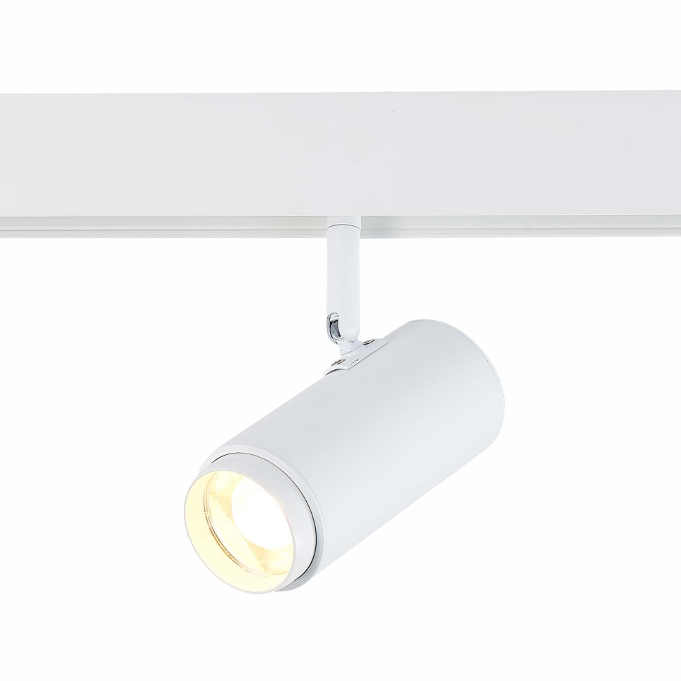 ST357.536.06 Магнитный трековый светильник ZOOM Белый LED 1*6W 3000K 667Lm Ra>90 10-60° IP20 L137xW59xH178 48V