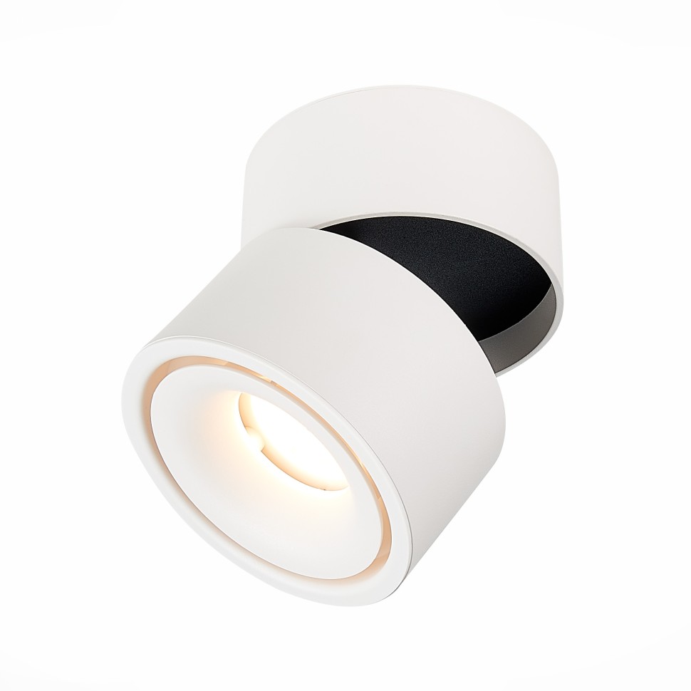 ST652.542.12 Светильник потолочный Белый LED 1*12W 4000K 1 000Lm Ra>90 36° IP20 D100xH105 170-240VV