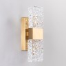 Настенный светильник Delight Collection 88068W gold/clear