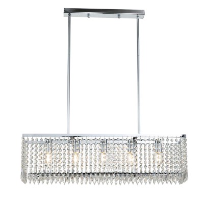 INDIGO Светильник на штанге SFARZO 12005/5RL Chrome