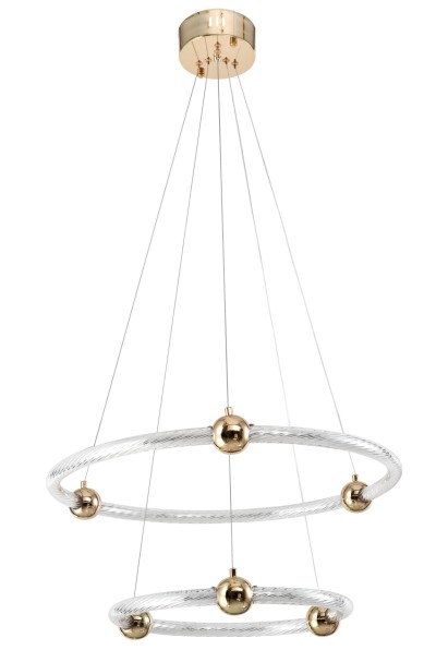 Светильник подвесной,    ZORTES   AURALIA  ZRS.57790.94 Мощность-94Вт Тип лампы: Встроенный LED