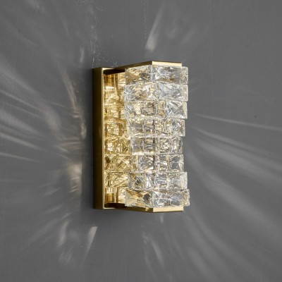 Настенный светильник Delight Collection 6005W/S gold/clear