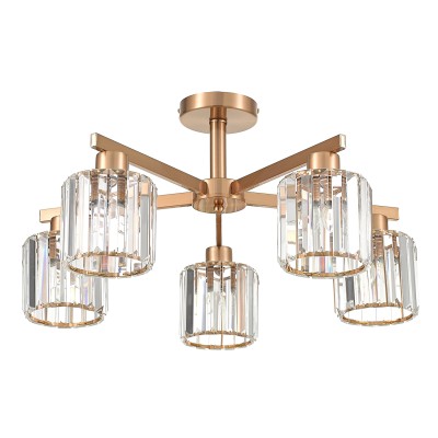 Люстры На штанге Escada 692/5P E27*60W Сopper