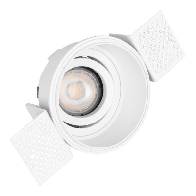 ST262.508.01 Св-к встр. Белый GU10 1*50W IP20 D91,5xH5,2 220V Без ламп