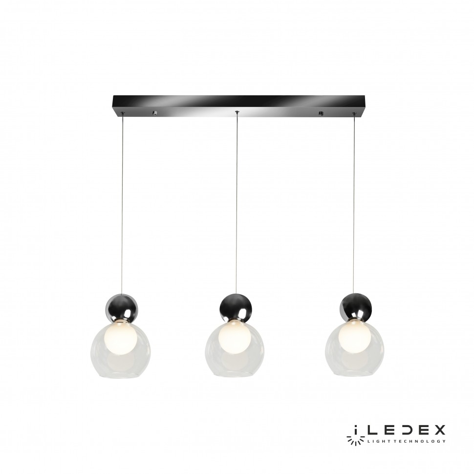 Подвесной светильник iLedex Blossom C4476-3L Хром