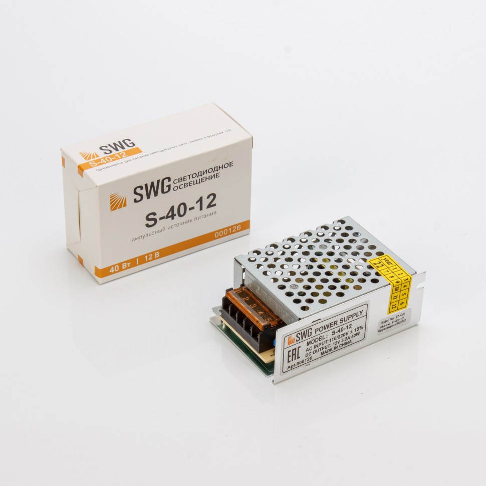 Блок питания S-40-12 000126