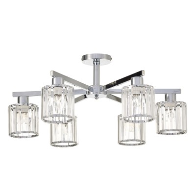 Люстры На штанге Escada 692/6P E27*60W Chrome