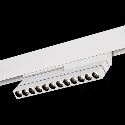 ST805.546.12 Магнитный трековый светильник Белый LED 1*12W 4000K 500Lm Ra&gt;90 36° IP20 L220xW22xH117