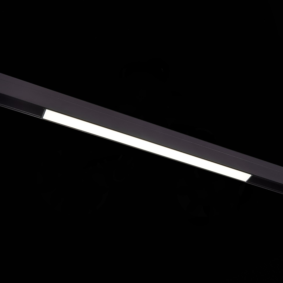 ST360.446.12 Магнитный трековый светильник Черный LED 1*12W 4000K 780Lm Ra>90 120 IP20 L406xW22xH44
