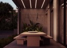 Уличный трековый светильник Outdoor O-TR01-1-P-8WB3K