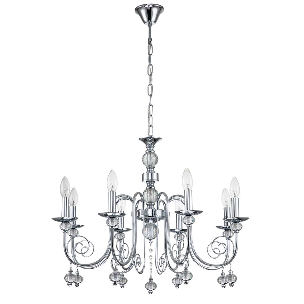 Люстры Подвесные Escada 678/8PL E14*40W Chrome