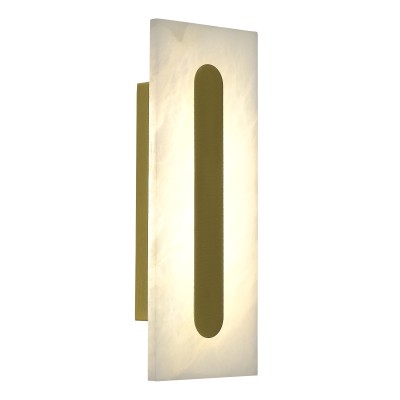 SL6139.221.01 Светильник настенный ST-Luce золотистый/белый LED 1*6W 3000K / 4000K / 6000K