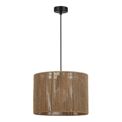 SLE6024-603-01 Светильник подвесной бежевый/черный E27 1*40W