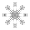 Подвесная люстра Lightstar 790114