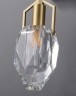 Настенный светильник Delight Collection 8960-1W brass/clear