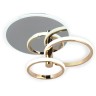 Светильники Потолочные Escada 10213/2 LED*33+23W Chrome/Gold