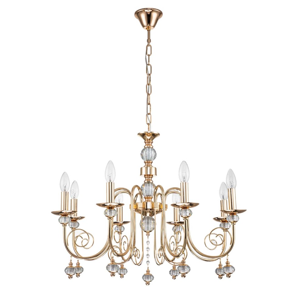 Люстры Подвесные Escada 678/8PL E14*40W Gold