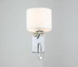 Настенные светильники Бра Escada 552/A LED*1W+E27*60W Chrome/White