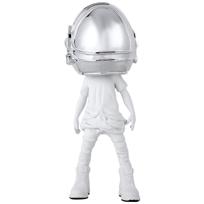 Статуэтка настольная ArtHomeDecor STAR TRAVELER 6840 SILVER &amp; WHITE