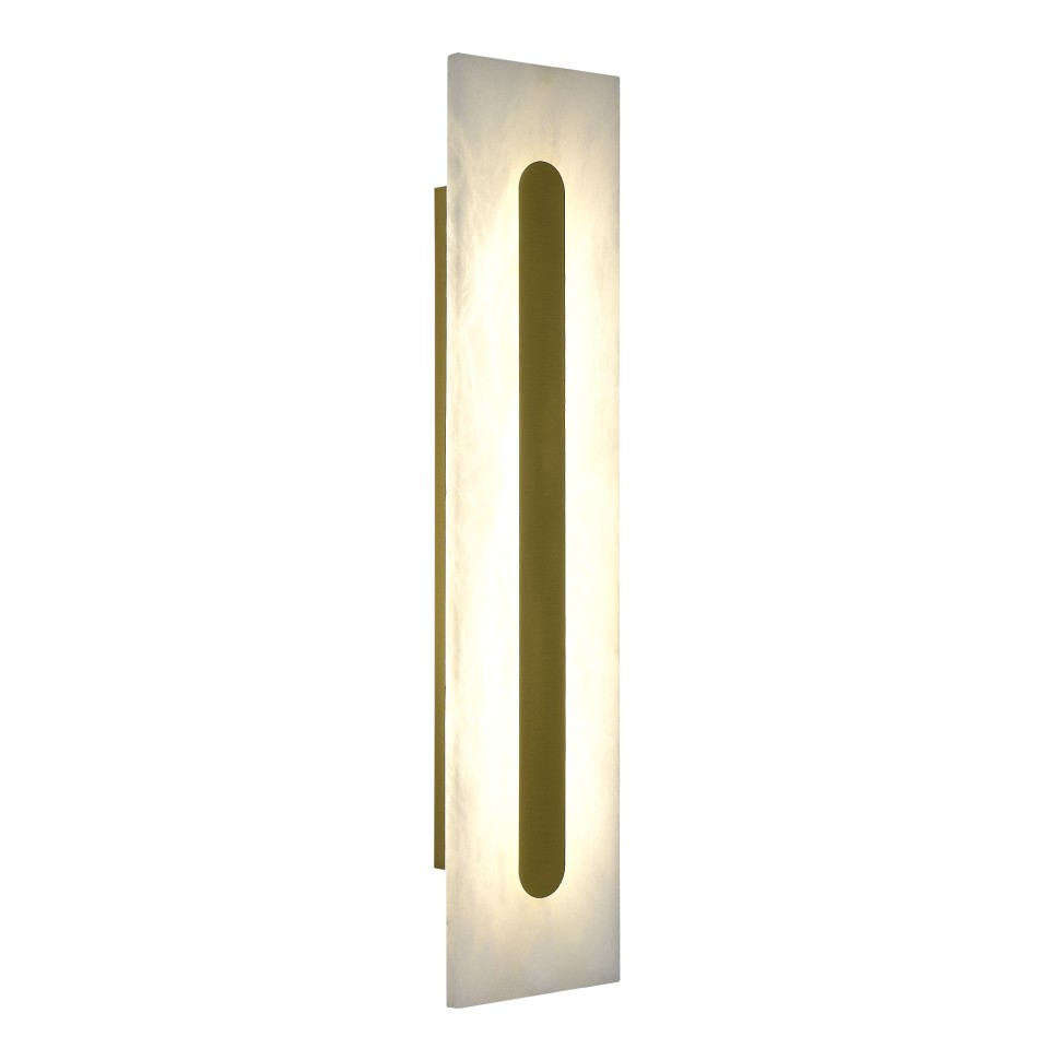 SL6139.231.01 Светильник настенный ST-Luce золотистый/белый LED 1*12W 3000K / 4000K / 6000K
