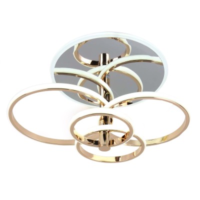 Светильники Потолочные Escada 10213/4 LED*84+24W Chrome/Gold