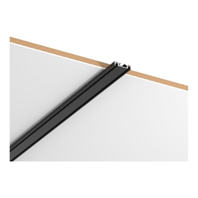 ST067.419.00 Шинопровод магнитный SKYFLAT накладной ST-Luce Черный Длина 1 000мм