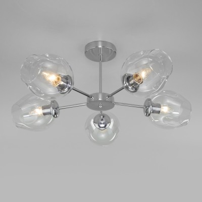 Люстра на штанге Eurosvet 30154/5 хром